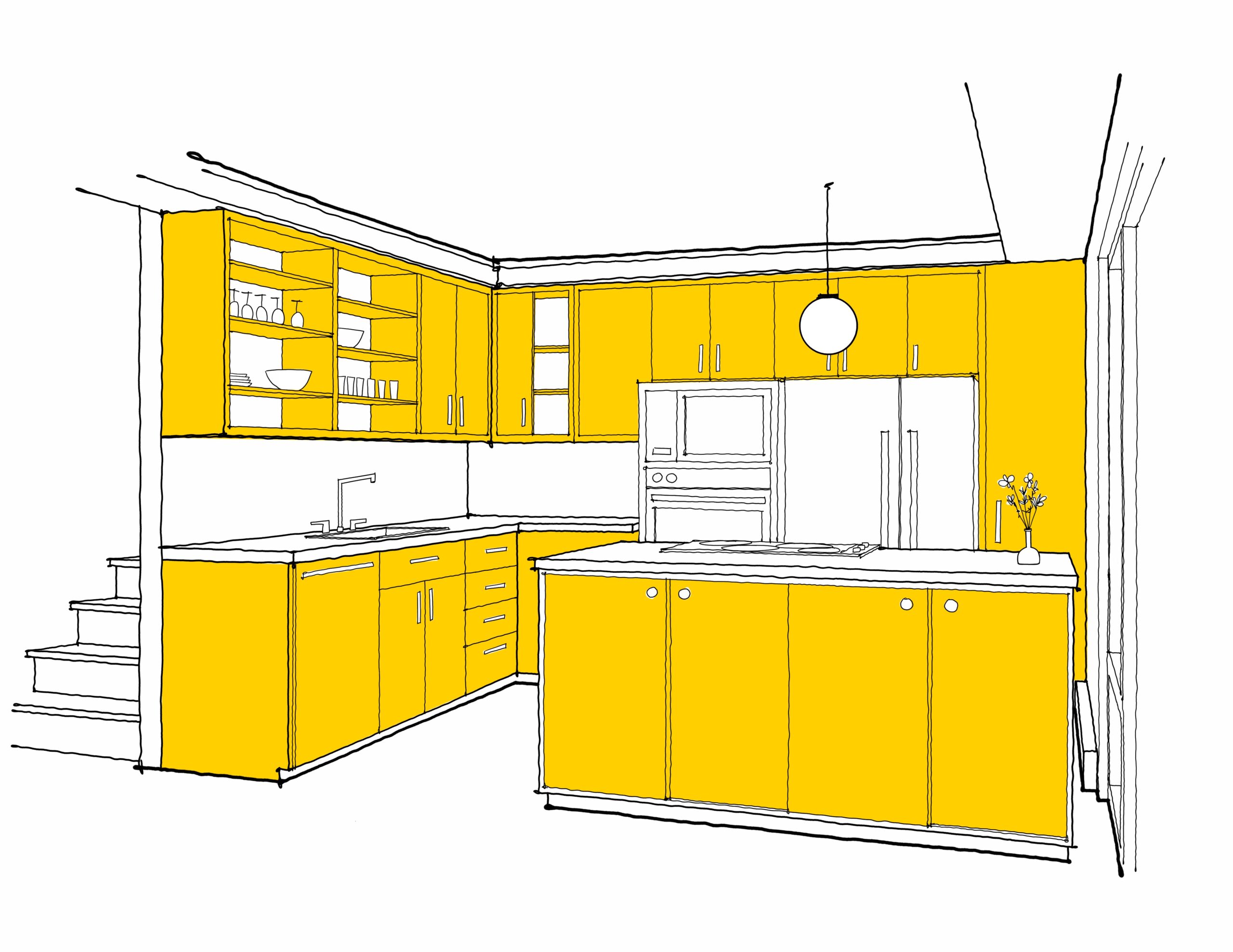 Thinking inside a box(ed in kitchen) - MidMod Midwest
